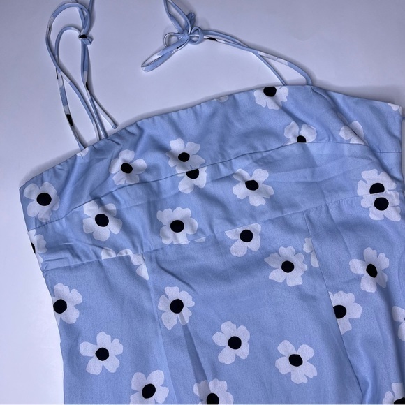 NWT Princess Polly Dare Mini Dress Baby Blue Size 12 - Picture 10 of 11